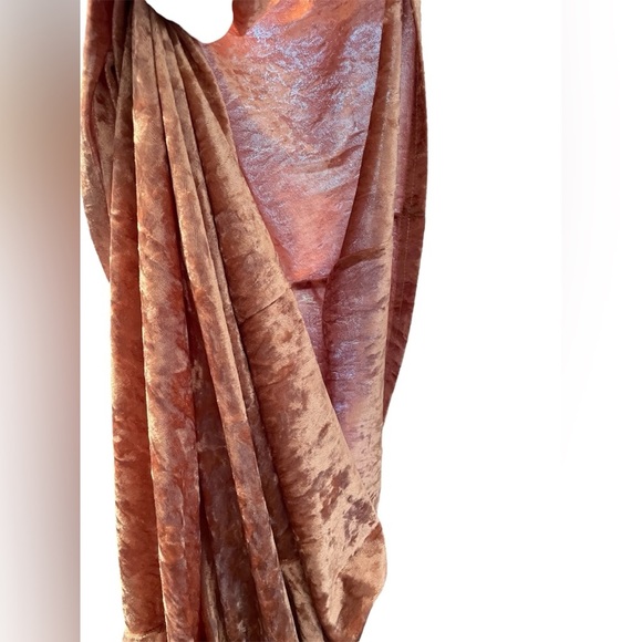 R. Vivimos Pink Velvet Mini T-Shirt Short Sleeve Women’s Dress Medium NWT - Picture 4 of 11